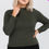 Thumbnail: Plus Size Mock Neck Solid Top