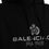Thumbnail: Balenciaga Black Cotton Logo Hooded Pullover Sweatshirt Sweater