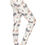 Thumbnail: 5-inch Long Yoga Style Banded Lined Sailor Printed Knit Legging With High Waist