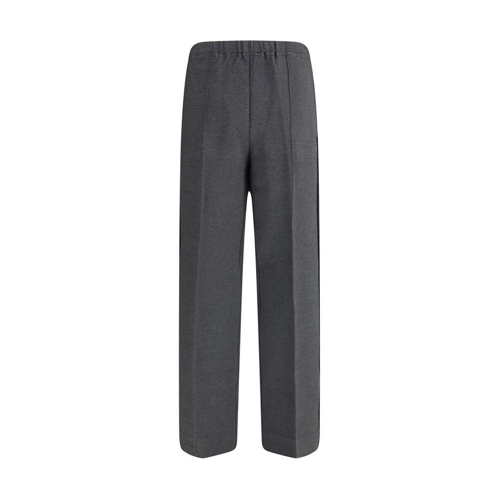 Miu Miu Gray Viscose Casual Pants
