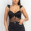 Thumbnail: Sweetheart Cut-out Cami Ruffled Bodysuit
