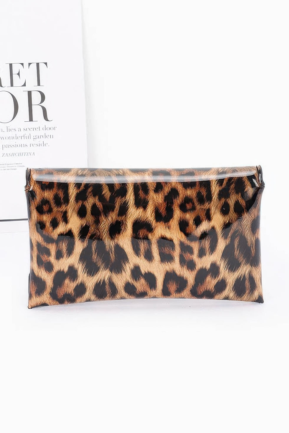 Thumbnail: Enamel Envelope Clutch