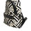 Thumbnail: Dolce & Gabbana Black White Nylon Leather Travel Back Pack Bag