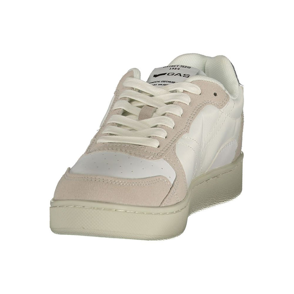 Thumbnail: Gas White Polyurethane Women Sneaker
