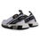 Thumbnail: Dolce & Gabbana White Black Slip On Sorrento Sneakers Shoes