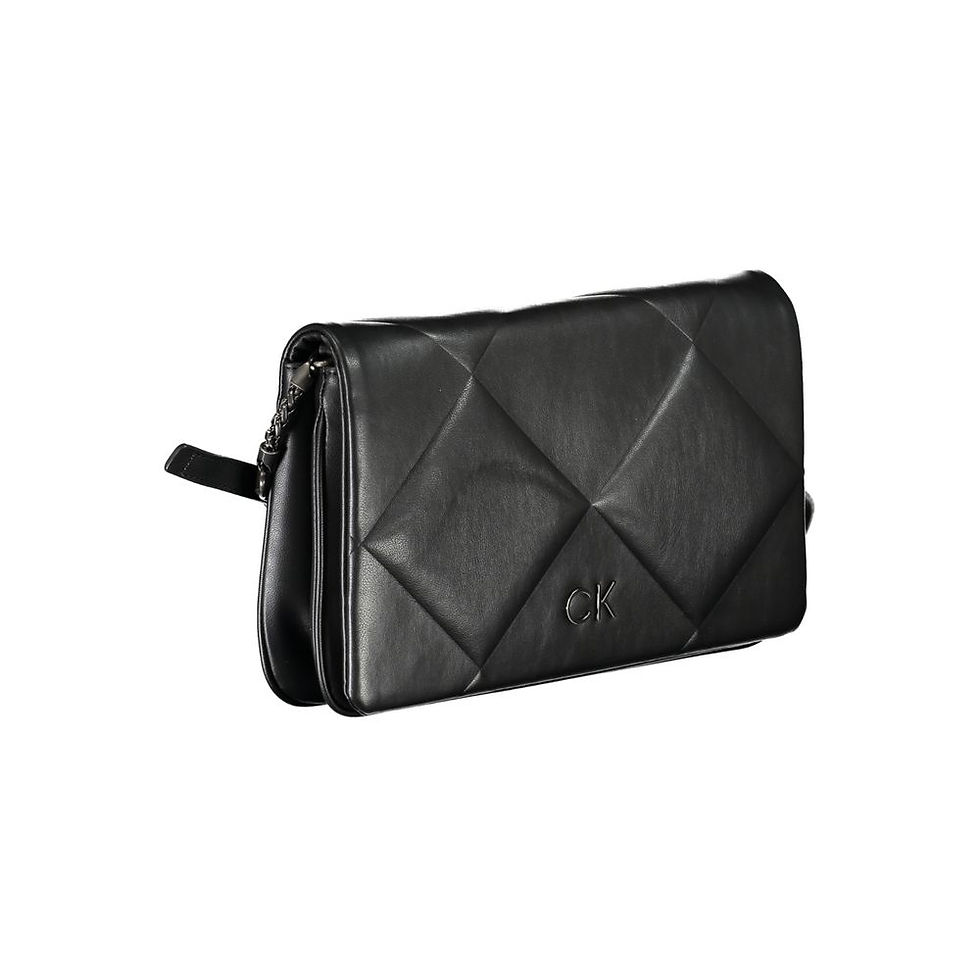 Thumbnail: Calvin Klein Black Polyester Women Shoulder Bag