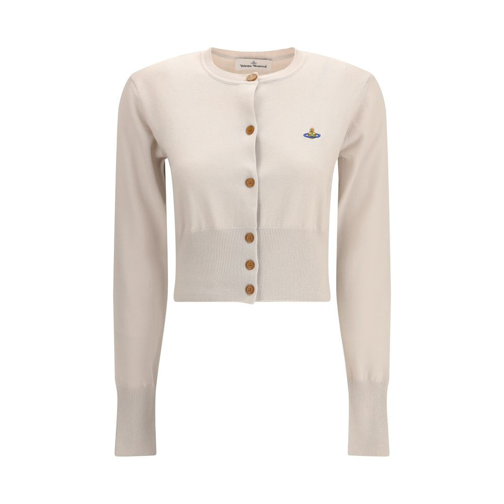 Vivienne Westwood White Cotton Cardigan