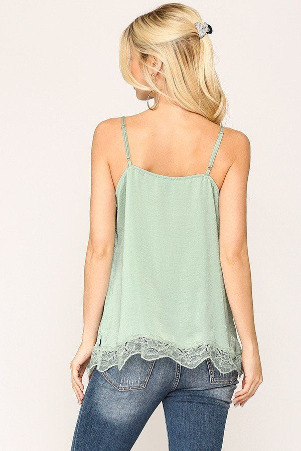 Thumbnail: Sleek Satin Cami Top