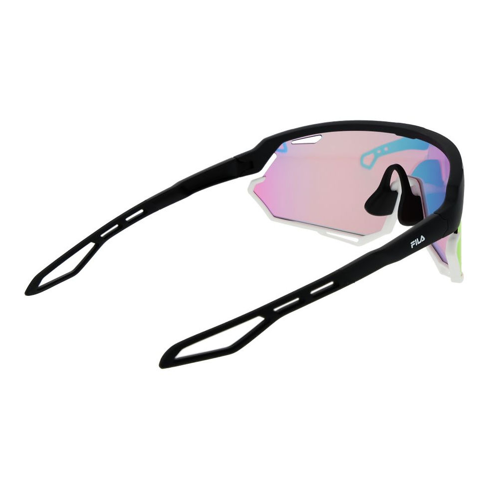 Thumbnail: Fila Black Plastic Sunglasses