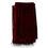 Thumbnail: Dolce & Gabbana Maroon Silk Fringes Skinny Neck Wrap Scarf