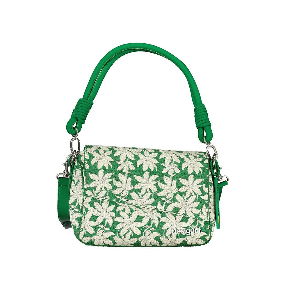 Thumbnail: Desigual Verde Polyurethane Women's Handbag