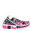 Thumbnail: Dolce & Gabbana Pink Sorrento Crystals Low Top Sneakers Shoes