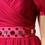 Thumbnail: Dolce & Gabbana Pink Silk Embellished A-line Midi Dress