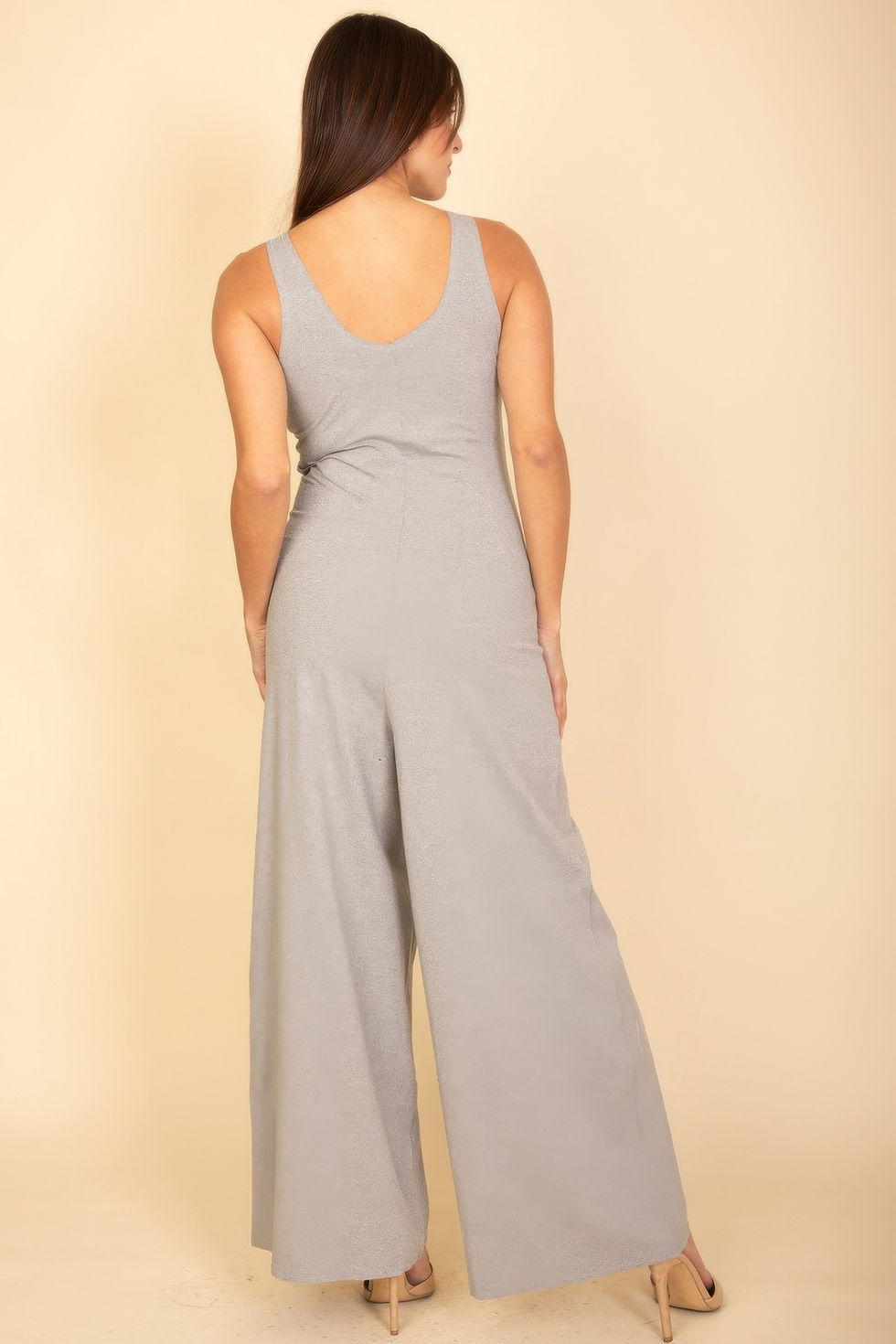 Thumbnail: Sleeveless Tank Wide Leg Jumpsuit