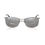 Thumbnail: Frankie Morello Silver Metallic Fibre Men Sunglass