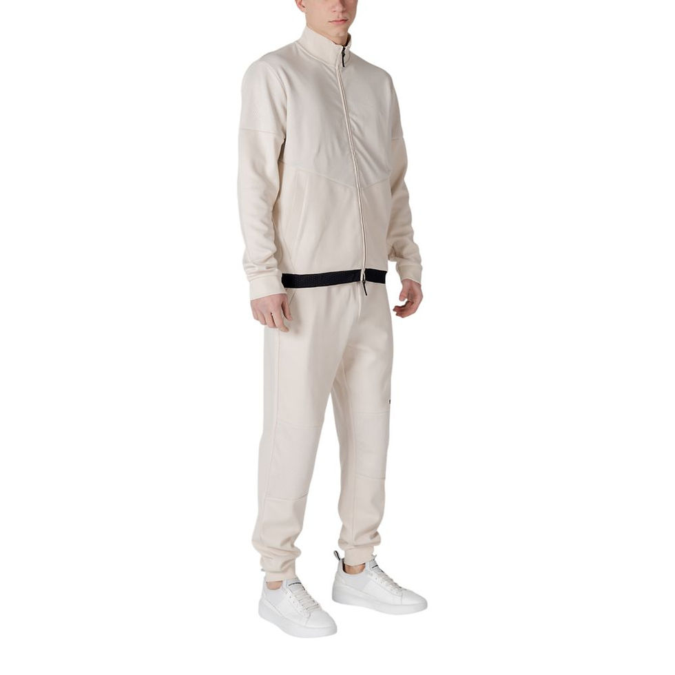 Thumbnail: EA7 Emporio Armani Beige Cotton Sweatsuit