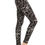 Thumbnail: Yoga Style Banded Lined Music Note Print, Full Length Leggings In A Slim Fit...