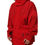 Thumbnail: Dolce & Gabbana Red Nylon Hooded Men Full Zip Parka Jacket