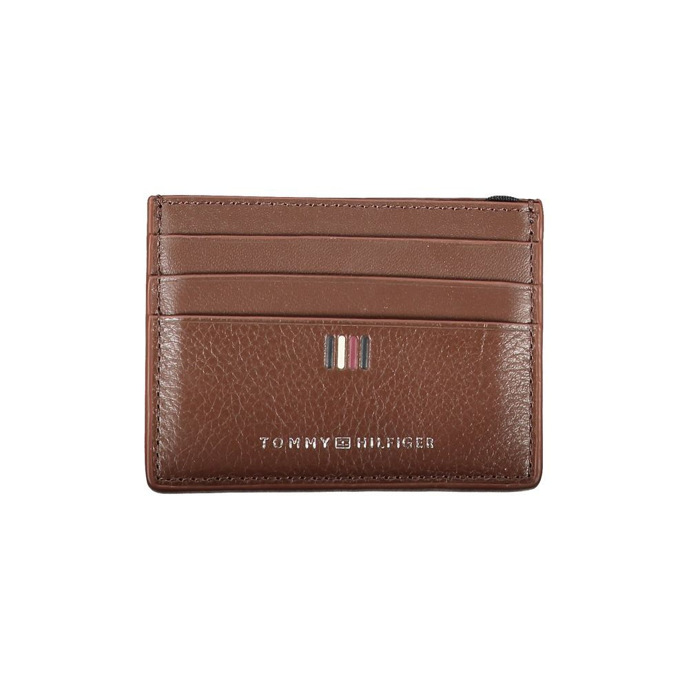 Tommy Hilfiger Marrone Leather Men Wallet