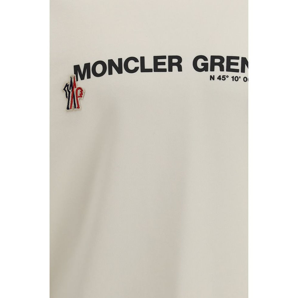Thumbnail: Moncler Grenoble Beige Cotton Sweatshirt