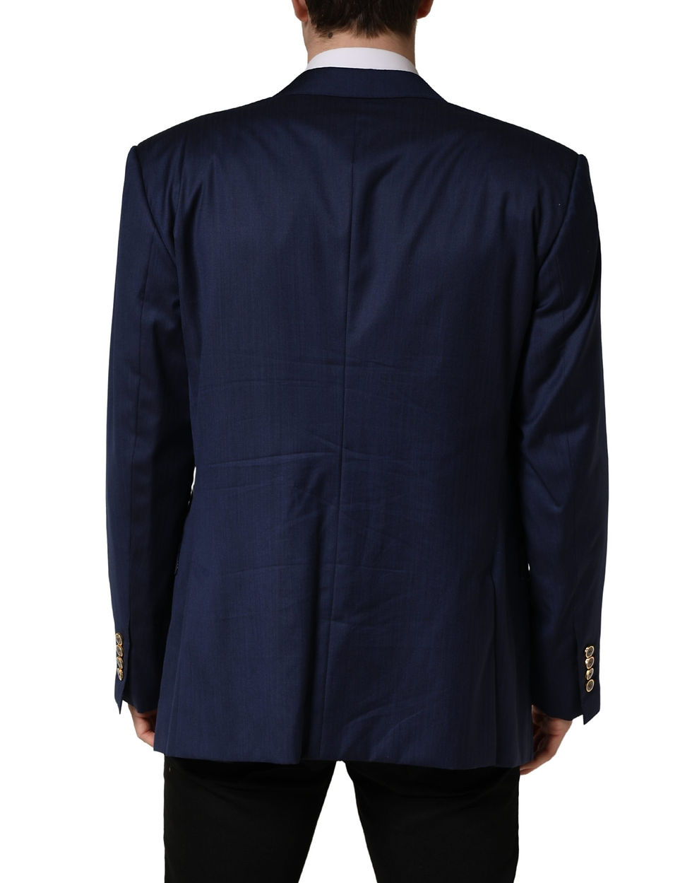 Thumbnail: Dolce & Gabbana Blue Single Breasted 2 Button Suit Jacket