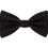 Thumbnail: Dolce & Gabbana Black White Polka Dot 100% Silk Neck Papillon Tie
