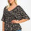 Thumbnail: Floral V-neck Babydoll Balloon Slv Top