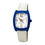Thumbnail: Chronotech White Leather Dress Watch