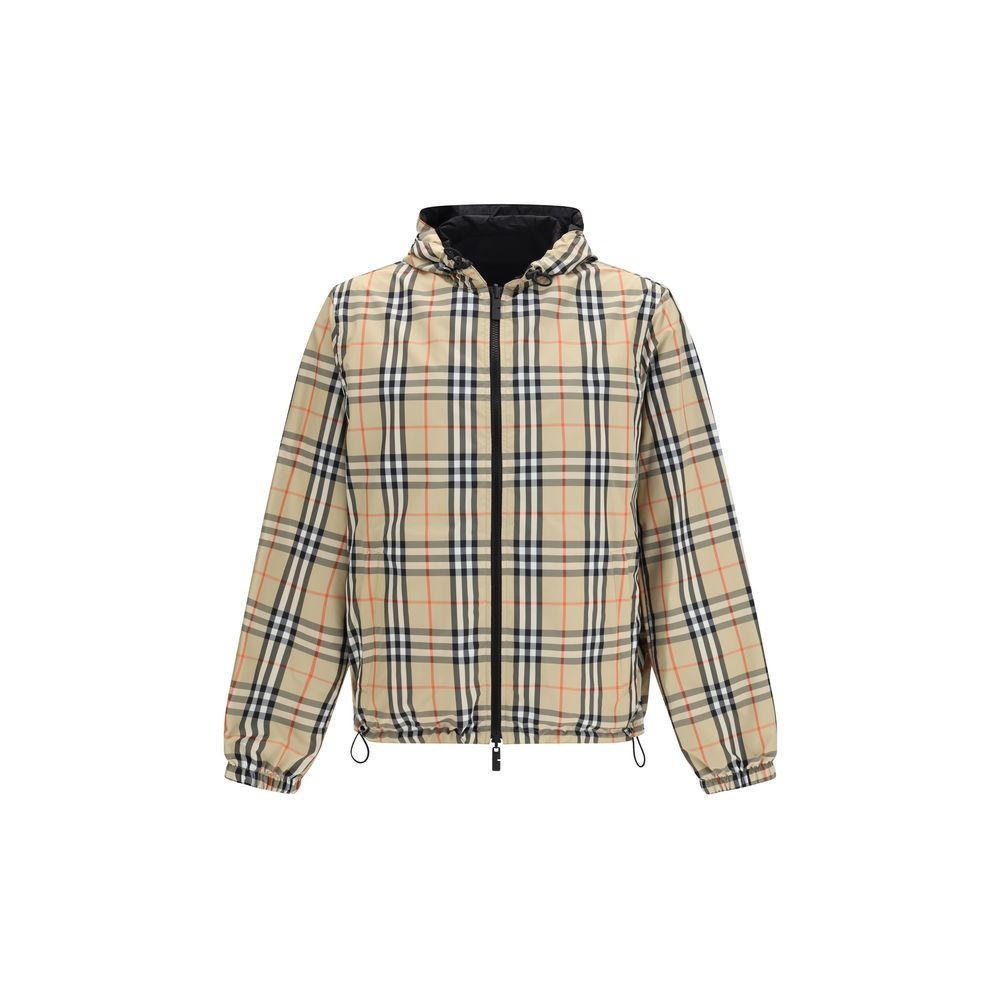 Burberry Multicolor Polyester Shell Jacket