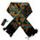 Thumbnail: Dolce & Gabbana Multicolor DG Logo Print Shawl Wrap Fringe Scarf