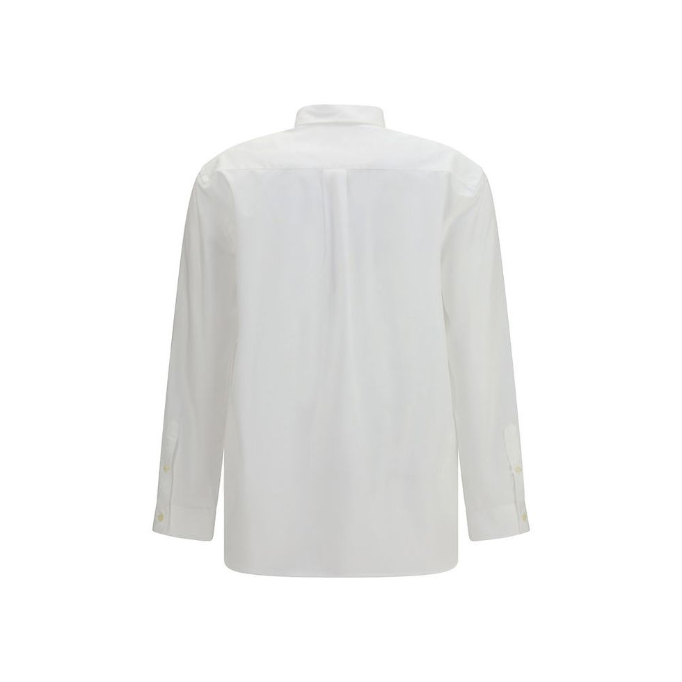 Thumbnail: Deperlu White Cotton Shirt