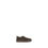 Thumbnail: Santoni Brown Calf Leather Bos Taurus Low Top Sneakers