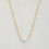 Thumbnail: Pearl Bead Oval Link Necklace