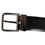 Thumbnail: Dolce & Gabbana Black Leather Classic Metal Buckle Men Belt