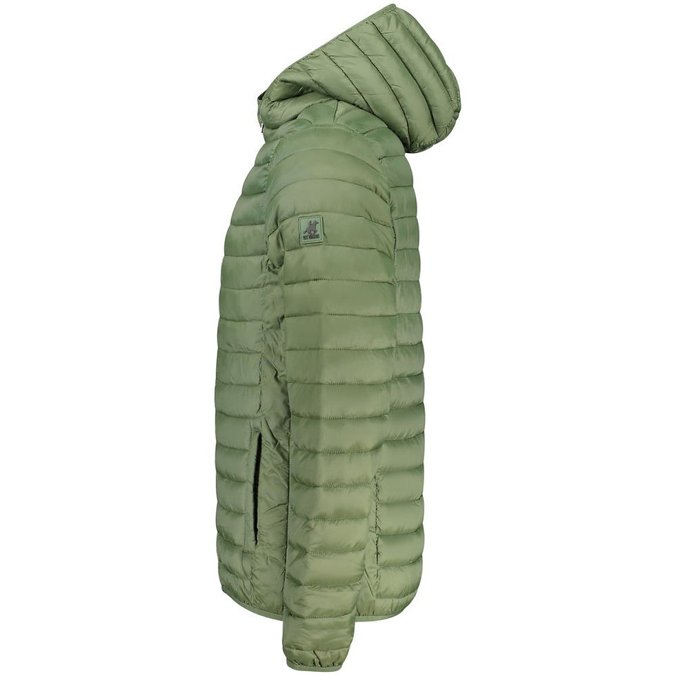 Thumbnail: U.S. Grand Green Polyester Shell Jacket
