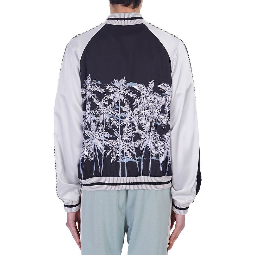 Thumbnail: Palm Angels Black Polyester Bomber