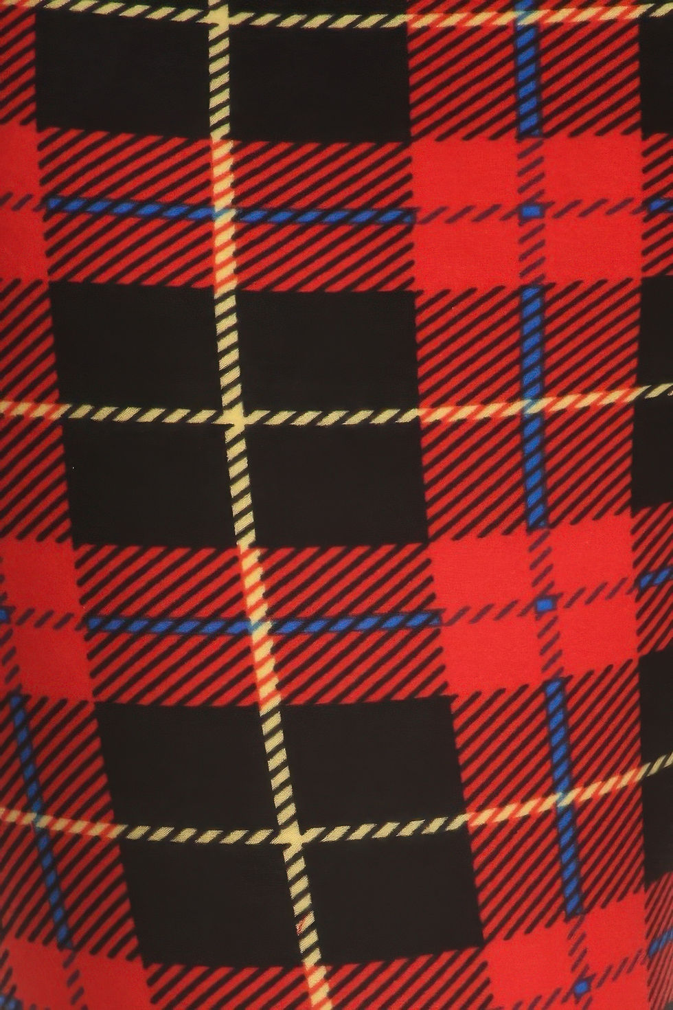 Thumbnail: Plaid & Checkered Printed Knit Legging       