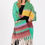 Thumbnail: Brushed Multi Color Stripe Scarf