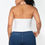 Thumbnail: Halter ribbon open-back crop top