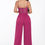 Thumbnail: Mesh Insert Cup Wide Leg Jumpsuit