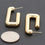 Thumbnail: Metal Gold Dip Earring