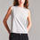 Thumbnail: Solid Sleeveless Round Neck Basic Tank Top