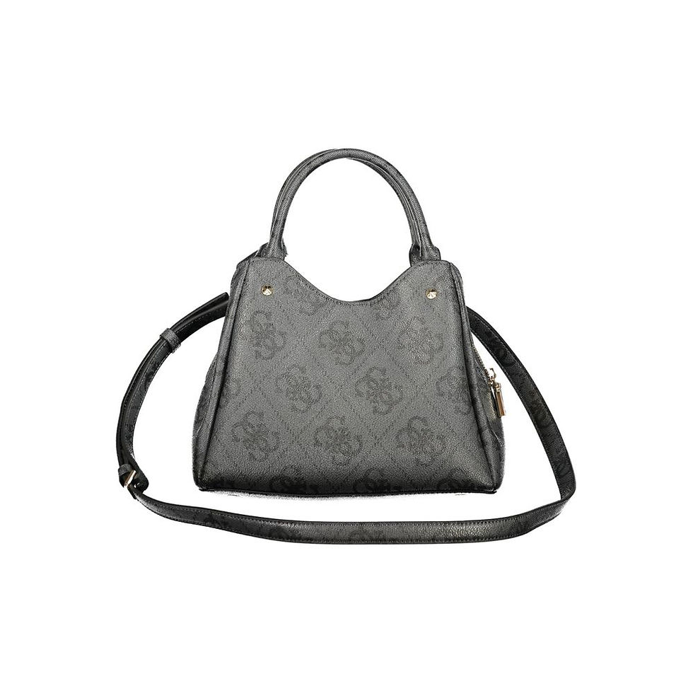 Thumbnail: Guess Jeans Nero Poliuretano Women Handbag