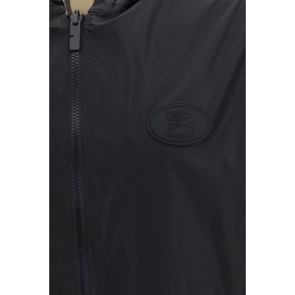 Thumbnail: Burberry Multicolor Polyester Shell Jacket