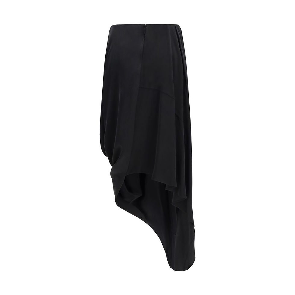 Thumbnail: Maison Margiela Black Copper Midi Skirt