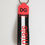 Thumbnail: Dolce & Gabbana Red White DG Logo Polyester Brass Holder Keychain Keyring