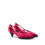 Thumbnail: Prada Multicolor Silk Mid Heel Pumps