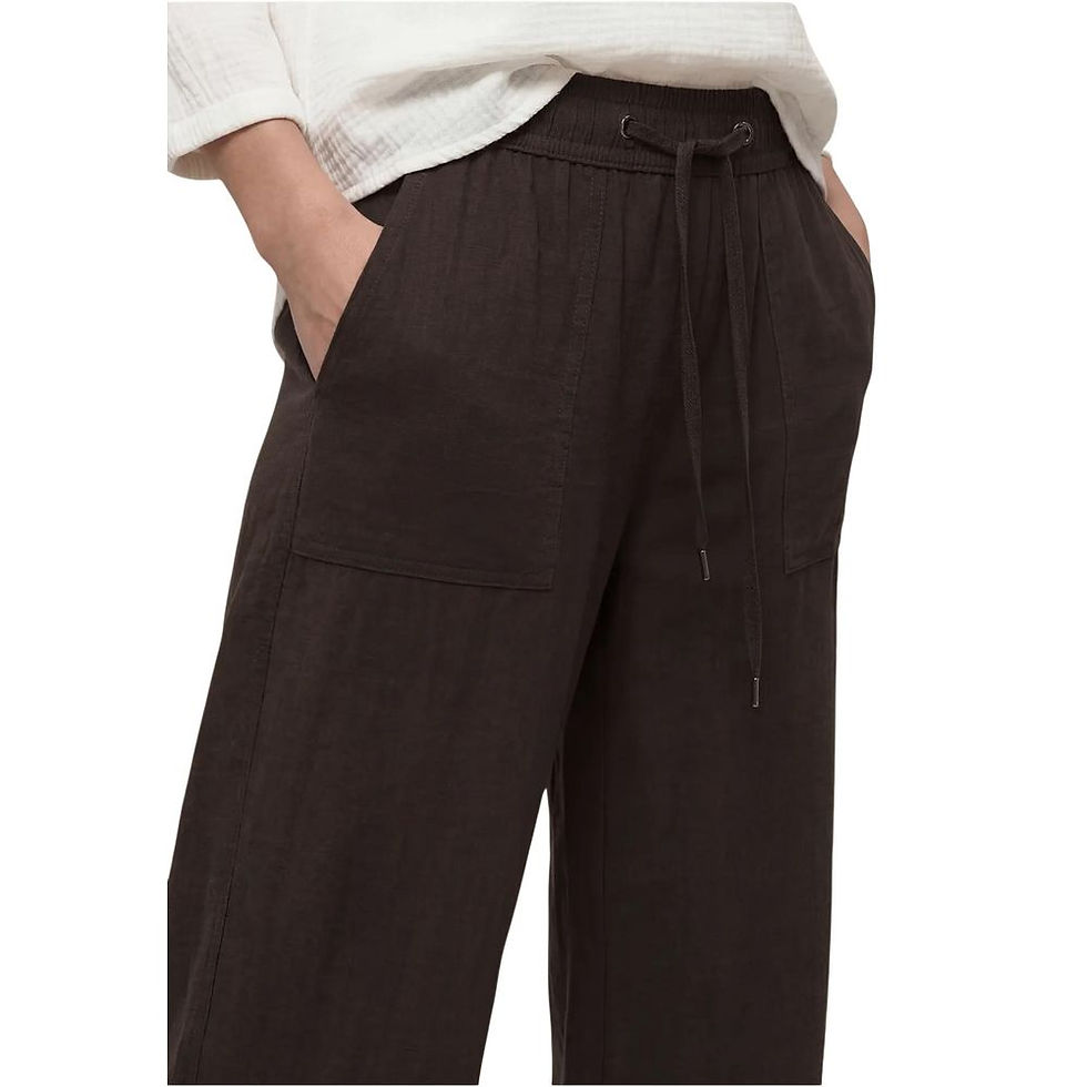 Thumbnail: Street One Brown Viscose Casual Pants