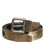 Thumbnail: Dolce & Gabbana Gold Leather Jacquard Silver Metal Buckle Belt