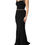 Thumbnail: Dolce & Gabbana Black Embellished Sheath Mermaid Gown Dress